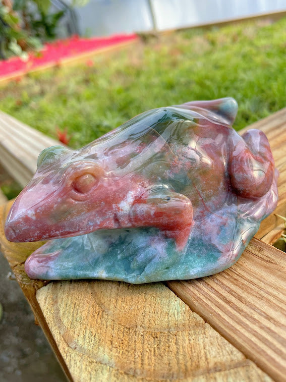 WYSIWYG- Ocean Jasper Frog