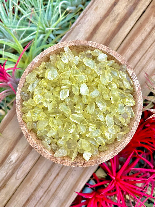 Citrine Crystal Chips 1/4 cup (3oz)