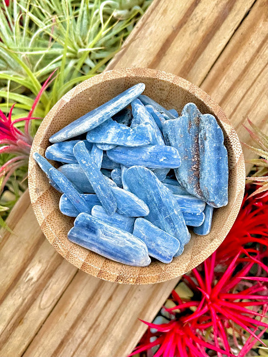 Light Blue Kyanite Crystal Chips 1/4 cup (3oz)
