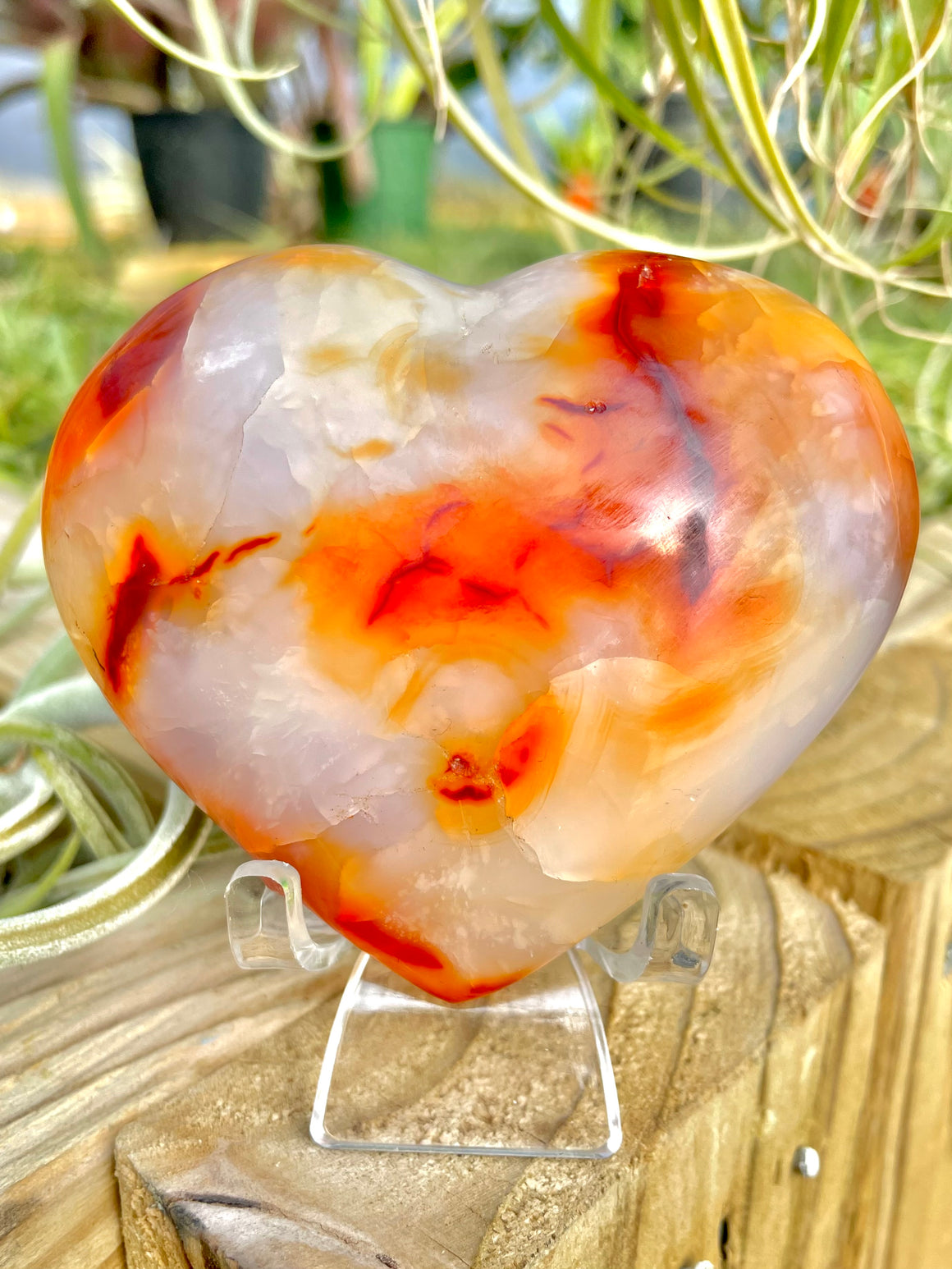 WYSIWYG- Carnelian Heart