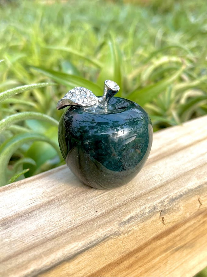 Ocean Jasper Apple Carving