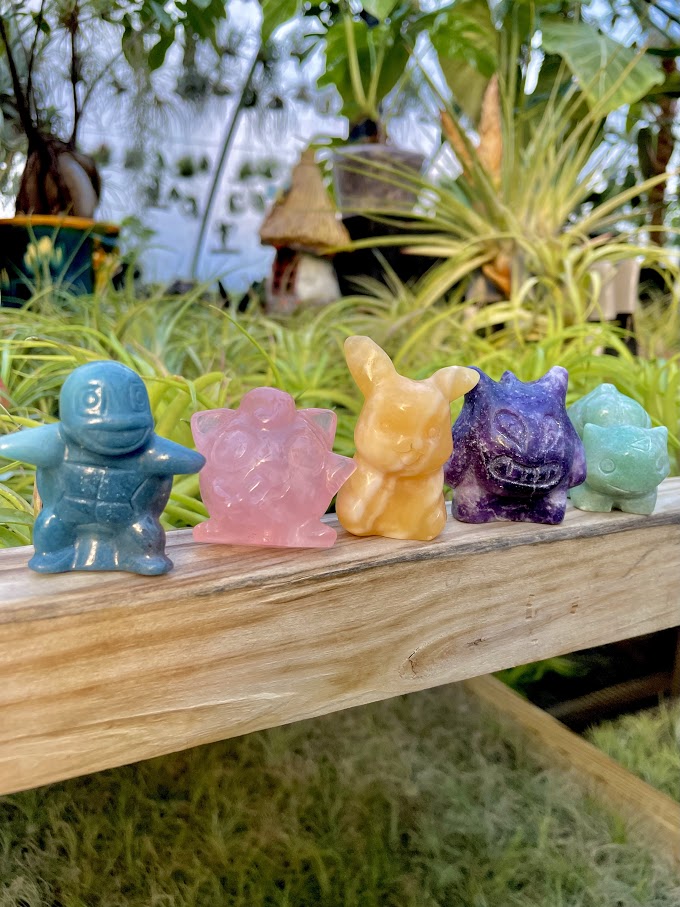 Crystal Pokemon Set