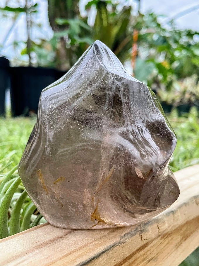 WYSIWYG- Rainbow Smokey Quartz Flame